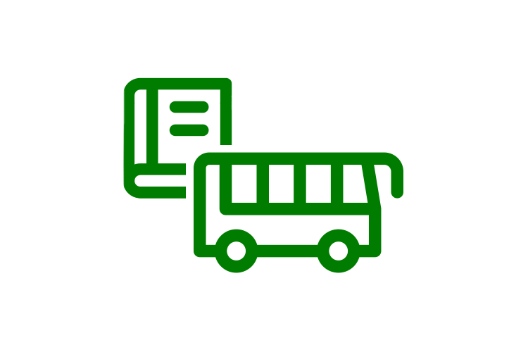 Icon: Buch & Bus